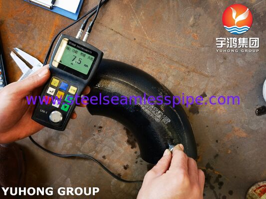 زانوی ASTM A234 WP22 90 درجه، اتصالات لوله فولادی آلیاژی Cr-Mo برای خطوط لوله با دمای متوسط ​​و فشار بالا