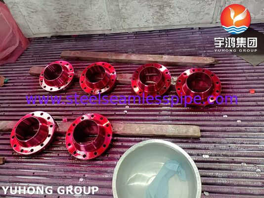 ASTM B564 UNS N08825 فلنج آلیاژ نیکل با مقاومت در برابر خوردگی و مقاومت در دمای بالا برای سیستم های صنعتی