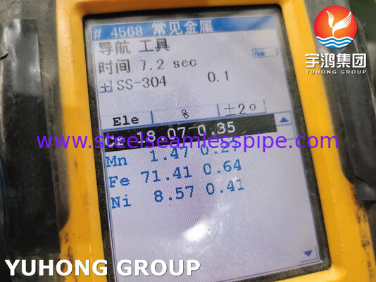 زانویی ASTM A403 WP304H-S برای حوزه صنعتی، اتصالات لوله فولاد ضد زنگ