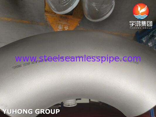 زانویی اتصالات ASTM A403 WP316L-S، زانویی لوله بدون درز فولاد ضد زنگ