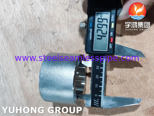 ASTM A182 F304 3000# SW & NPT Coupling, High Corrosion Resistance Stainless Steel Socket Weld & NPT Thread Coupling برای لوله های صنعتی