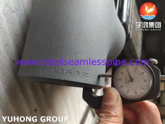 ASTM A234 WPB Tee، High Strength Carbon Steel Butt Weld Tee برای سیستم های لوله کشی نفت، گاز و آب