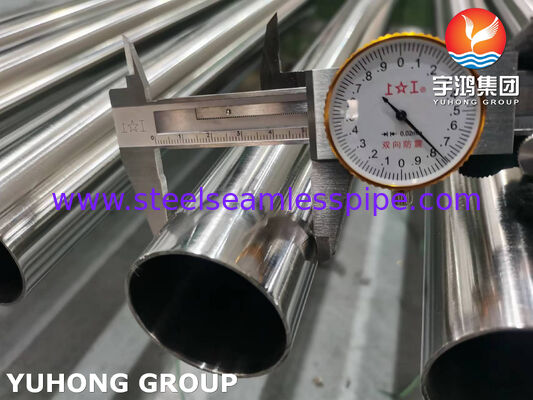 لوله بهداشتی ASTM A270 TP316L فولاد ضد زنگ بدون درز آنیل شده روشن برای صنعت آبجو