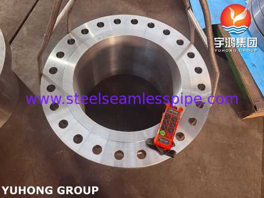 فلنج فورج شده فولاد کربن ASME SA105 / SA105N برای سیستم‌های خط لوله صنعتی