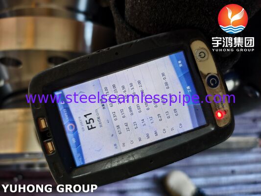 فلنج کور ASTM A182 F51 BL RF، فلنج کور از جنس فولاد ضد زنگ دوفاز با سطح برجسته