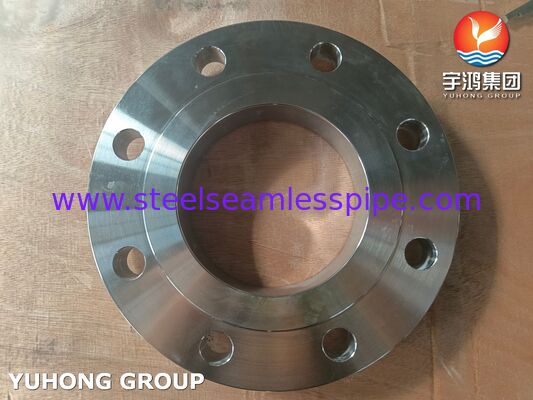 ASTM A182 F60 SO RF Flange، Super Duplex فولاد ضد زنگ جعل شده Slip-On Flange چهره بلند
