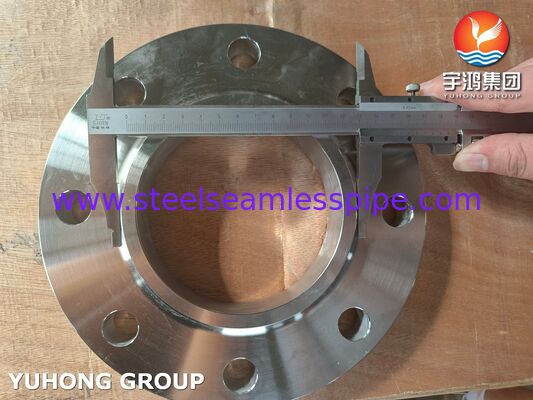ASTM A182 F60 SO RF Flange، Super Duplex فولاد ضد زنگ جعل شده Slip-On Flange چهره بلند
