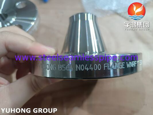 فلنج ASTM B564 N04400، فلنج فورج شده از آلیاژ نیکل-مس مونل 400 برای مقاومت در برابر خوردگی