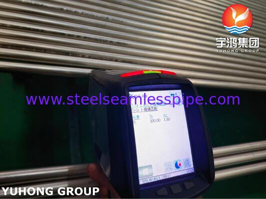 ASTM SB338 R50400 لوله آلیاژ تیتانیوم بدون درز با مقاومت در برابر خوردگی بالا و ساختار بدون درز
