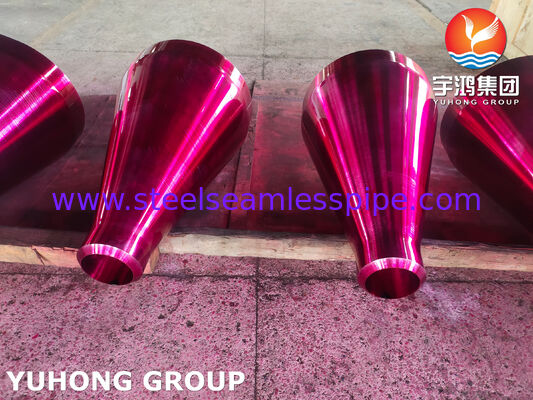 کاهنده هم‌مرکز ASTM B564 UNS NO8811، آلیاژ نیکل-آهن-کروم فورج شده برای صنایع پتروشیمی و برودتی