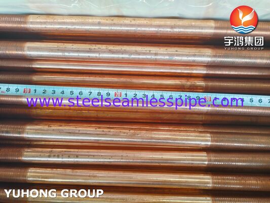 لوله بدون درز ASTM B111 C12200، برای لوله مسی بدون درز مبدل حرارتی