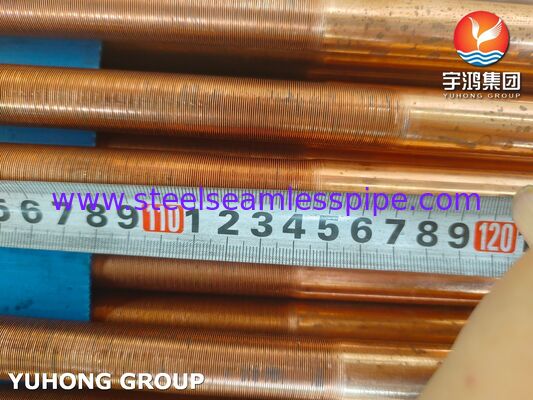 لوله بدون درز ASTM B111 C12200، برای لوله مسی بدون درز مبدل حرارتی