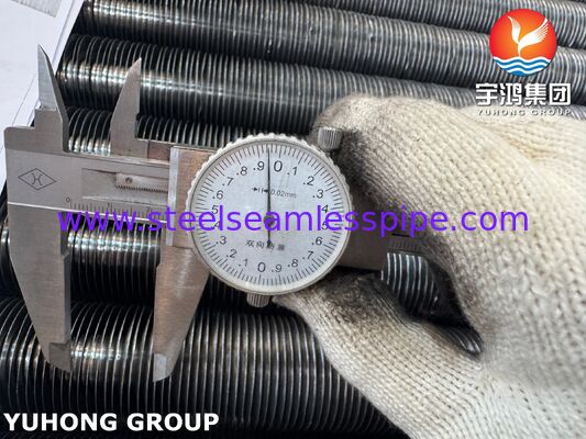 لوله‌های پره‌دار A179 / AL1060 برای مبدل‌های حرارتی و دیگ‌های بخار با راندمان بالا