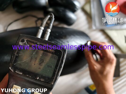 ASME SA420 درجه WPL6 فلز کربن با دمای پایین LTC Buttweld 90DEG Elbow