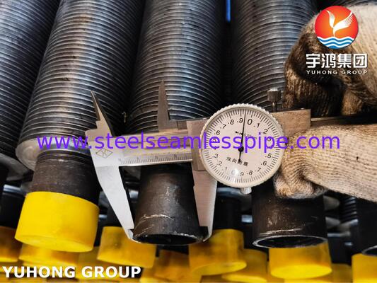 CS باله های جاسازی شده بر روی لوله های A179 برای دیگ های گرمایش مبادله گرما و پیش گرم کننده های هوا