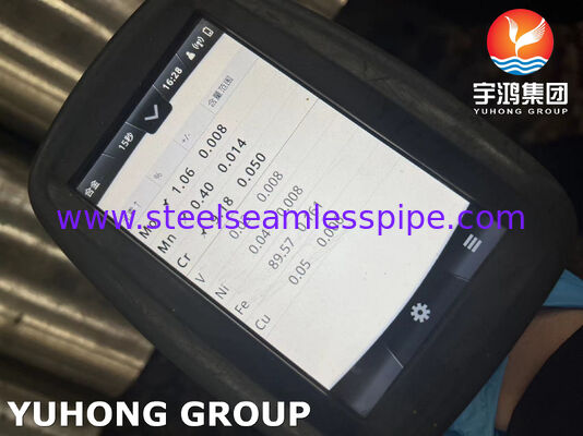 پوشش سیاه ASTM A335 P9 لوله فولادی آلیاژ بدون درز برای ابرگرم کننده و دوباره گرم کننده