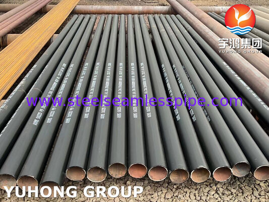 پوشش سیاه ASTM A335 P9 لوله فولادی آلیاژ بدون درز برای ابرگرم کننده و دوباره گرم کننده
