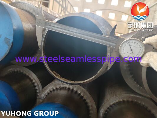 لوله‌های پره‌دار جوش‌خورده مارپیچی با لوله‌های پایه A106 و پره‌های CS برای مبدل‌های حرارتی