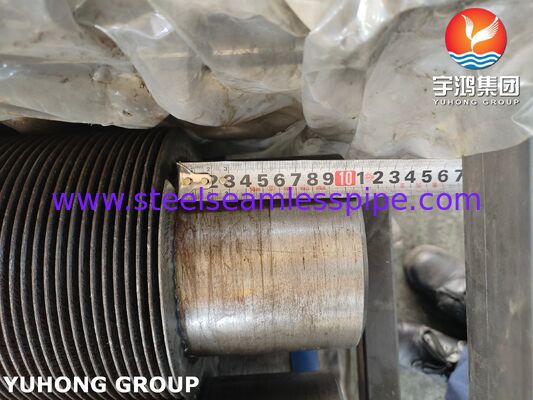 لوله‌های پره‌دار جوش‌خورده مارپیچی با لوله‌های پایه A106 و پره‌های CS برای مبدل‌های حرارتی