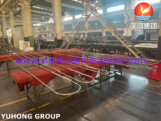 لوله U شکل بدون درز آلیاژ مونل 400 مس نیکل ASME SB163، مبدل حرارتی TEMA، کاربرد لوله مبدل حرارتی پوسته و لوله