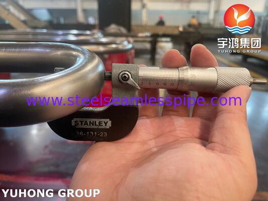 لوله U شکل بدون درز آلیاژ مونل 400 مس نیکل ASME SB163، مبدل حرارتی TEMA، کاربرد لوله مبدل حرارتی پوسته و لوله