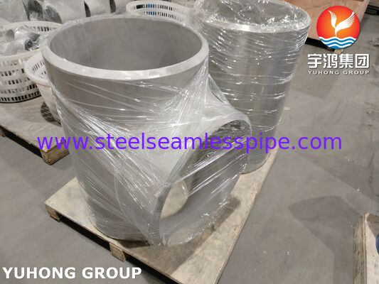 زانویی مساوی جوشی لب‌به‌لب فولاد ضد زنگ ASTM A403 WP347-WX مطابق با ASME B16.9