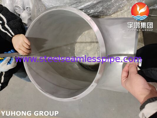 زانویی مساوی جوشی لب‌به‌لب فولاد ضد زنگ ASTM A403 WP347-WX مطابق با ASME B16.9