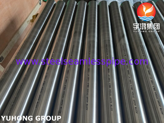 لوله های بدون درز از فولاد ضد زنگ روشن ASTM A269 TP304 برای بخارگر 4 " 18BWG