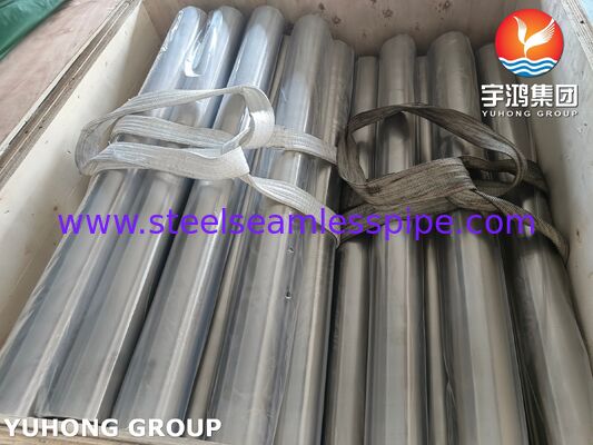 لوله های بدون درز از فولاد ضد زنگ روشن ASTM A269 TP304 برای بخارگر 4 " 18BWG