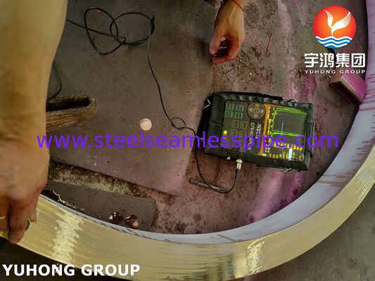 حلقه فورج شده ASME SB171 C70600 CuNi 90/10 برای سیستم‌های آب دریا و دریایی