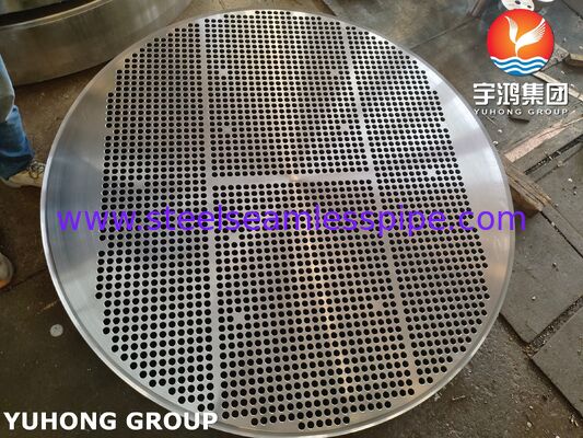 صفحه لوله ای ASME SA336 F5 برای مبادلات گرما با فشار بالا
