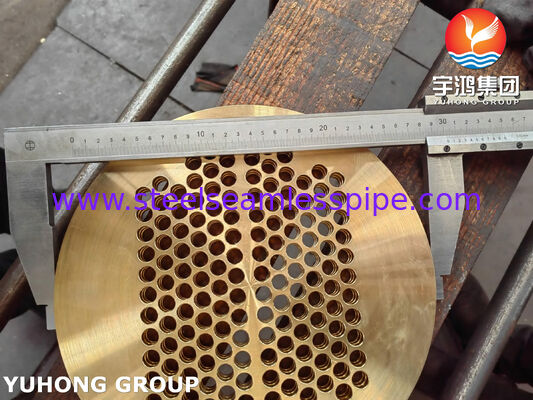 ASME SB171 C46400 ورق لوله های مس دریایی برای کاربردهای دریایی و مبادله گرما با خواص مقاوم در برابر خوردگی