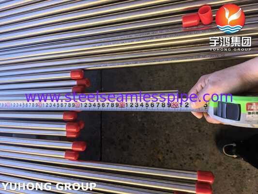 ASME SA269 TP316 لوله های روشن بدون درز از فولاد ضد زنگ برای صنعت نوشیدنی