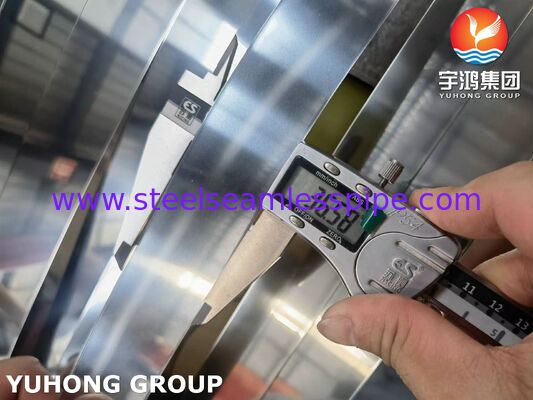 نوار فولاد ضد زنگ SS304 ASTM A240 BA برای عنصر سنسور