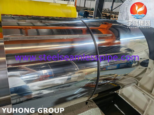 نوار فولاد ضد زنگ SS304 ASTM A240 BA برای عنصر سنسور