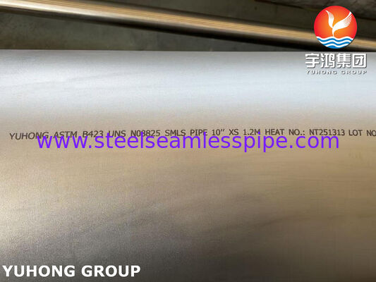 لوله بدون درز ASTM B423 UNS N08825 / DIN 2.4858 آلیاژ نیکل Inconel825