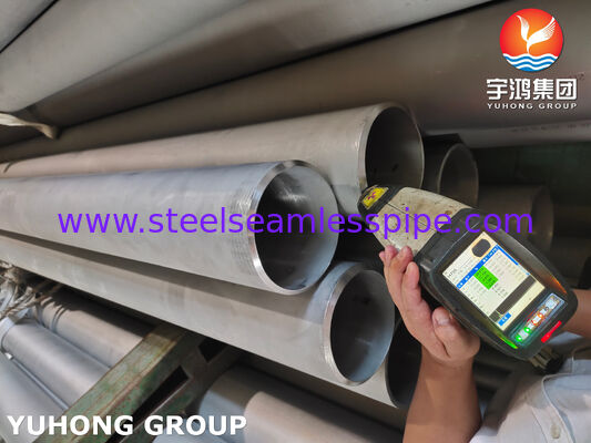 ASTM A376 / ASME SA376 TP347H Stainless Steel Seamless Pipe For Petrochemical Industry