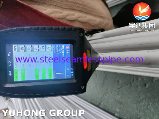 Seamless U Bend Heat Exchanger Tube for Chemical Petrochemical Oil Gas and Power Plants with Minimum Wall Thickness A213 TP317L