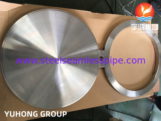 فلنج کور اسپکتکل فولاد ضد زنگ ASTM A182 F316L (شکل-8 بلنک) B16.48، کلاس 150# تا 2500#