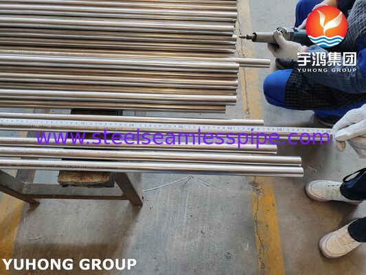 لوله جوشی فولاد ضد زنگ ASTM A249 TP316L آنیل شده روشن برای صنعت لبنیات