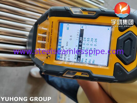 لوله جوشی فولاد ضد زنگ ASTM A249 TP316L آنیل شده روشن برای صنعت لبنیات