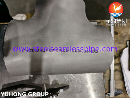 زانوی مساوی جوشی لب به لب فولاد دوفاز UNS S31803 ASTM A815 مطابق با ASME B16.9 دوفاز 2205