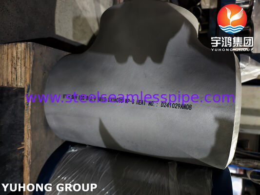 زانوی مساوی جوشی لب به لب فولاد دوفاز UNS S31803 ASTM A815 مطابق با ASME B16.9 دوفاز 2205