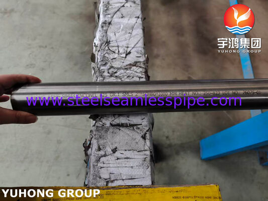 لوله آلیاژ نیکل اینکونل 625 ASME SB444 N06625 برای مبدل حرارتی، نفت و گاز دریایی فراساحلی و پردازش شیمیایی