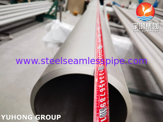 لوله بدون درز فولاد ضد زنگ دوفلکس آغشته به اسید ASTM A790 UNS S31803 برای تصفیه آب