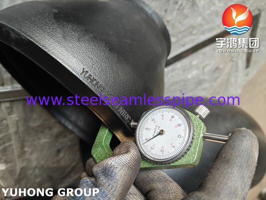 ASTM A860 WPHY42-S Wrought High-Strength Ferritic Steel Buttweld Fittings, Equal tee, Elbow, Reducer, ASME B16.9