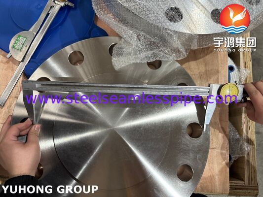 فلنج کور ASTM A182 F51 دوپلکس 2205 فلنج ASME B16.5 BLRF فلنج فولاد دوپلکس