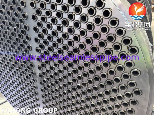 دسته لوله برنجی Admiralty C44300 با لوله های بدون درز ASME SB111 برای مبدل حرارتی خنک کننده آب دریا و دریایی