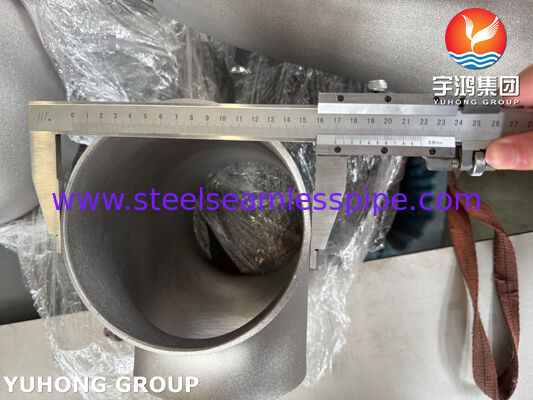 ASTM B366 WP20CB / آلیاژ 20 / UNS N08020 آلیاژ نیکل فولاد مناسب Buttweld برابر Tee