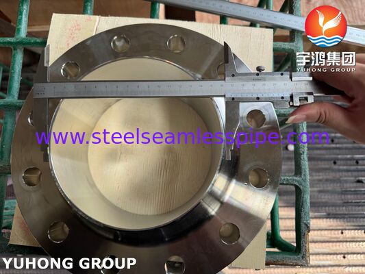 فلنج گردن جوشی فولاد ضد زنگ ASTM A182 F316/316L / فلنج WNRF در سیستم لوله کشی